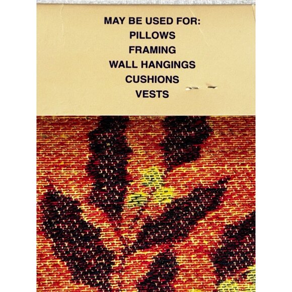 Olde Greensborough Craft Co 18" Jacquard Tapestry Panel French Horn - Picture 7 of 7